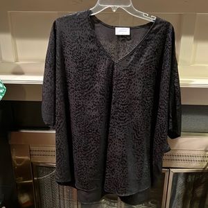 Adrienne top gently worn.